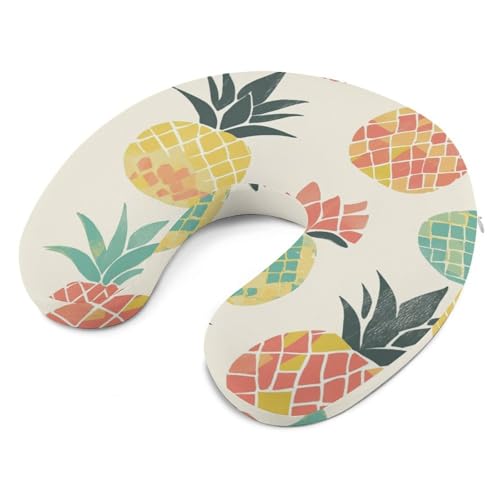Almohada de espuma viscoelástica para cuello en viaje miniatura 6