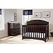 Simmons Kids SlumberTime Emma 4 Drawer Dresser with Changing Top, Black Espresso