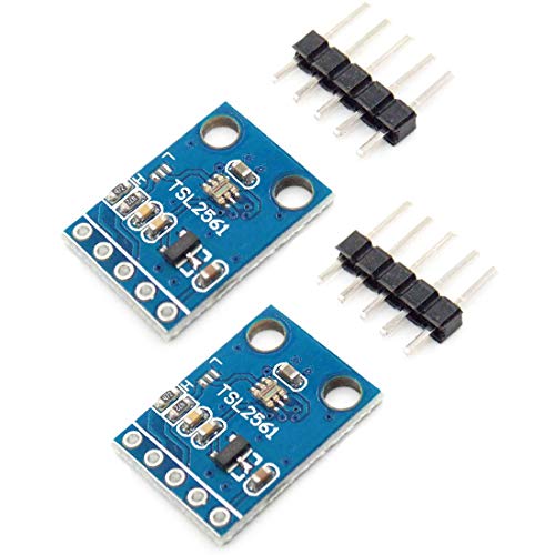 HiLetgo TSL2561 Lot de 2 capteurs lumineux infrarouges pour Arduino