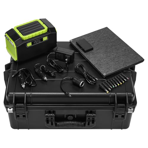 TXL Starlink Mini Battery Kit, Portable Power Case with 145Wh Power Supply & 40W Solar Panel, 200W...