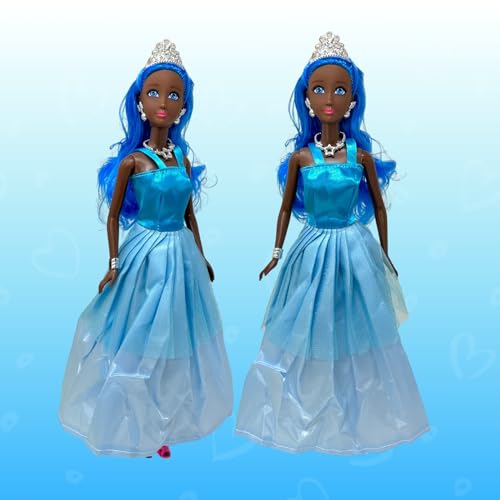 Set de 3 muñecas princesas para niñas de 3 a 12 años miniatura 5
