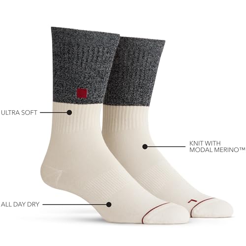 WORN Ultra-Soft Sundays - Casual, Dress Socks, Light Cushion, Breathable, Moisture-Wicking Modal Merino for Men & Women4