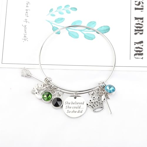 MYOSPARK Witch Inspired Musical Gift Witch Charm Bracelet Friendship Bracelet Musical Lover Gift2