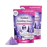 Fizzclean Nettoyant pour Toilettes, Fizzclean Toilette Nettoyage Mousse, Fizzclean Toilette, Fizz Clean WC, Élimine les taches en 20 minutes, Nettoyage sans frotter(2 sacs)