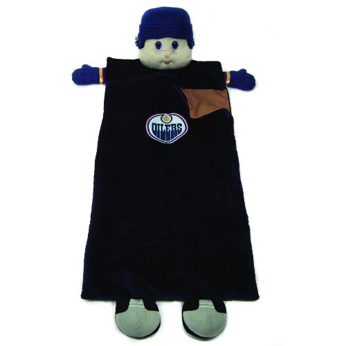 NHL Edmonton Oilers Plush Sleeping Bag