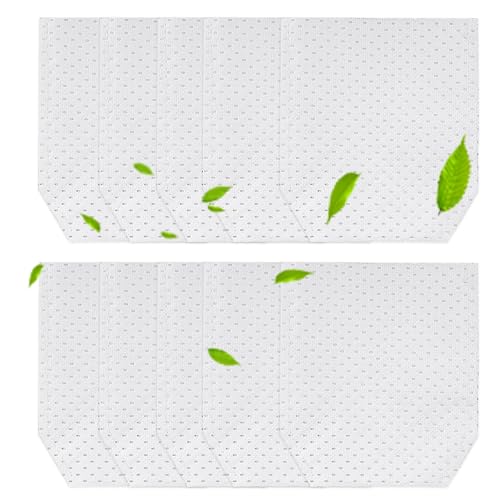 10 Pack T-03193 Cloth Filters Compatible with Makita T-03193 443060-3 LC01Z BCL180W XLC02ZB XLC02ZW XLC02RB1W XLC02R1B Cordless Vacuum, Cloth Replacement Filter Bags