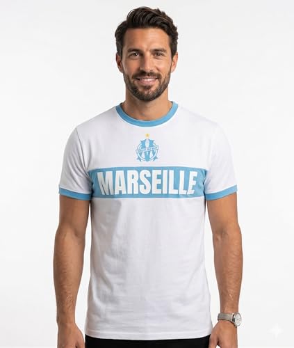 OLYMPIQUE DE MARSEILLE T-Shirt Om, offizielle Kollektion, Größe S