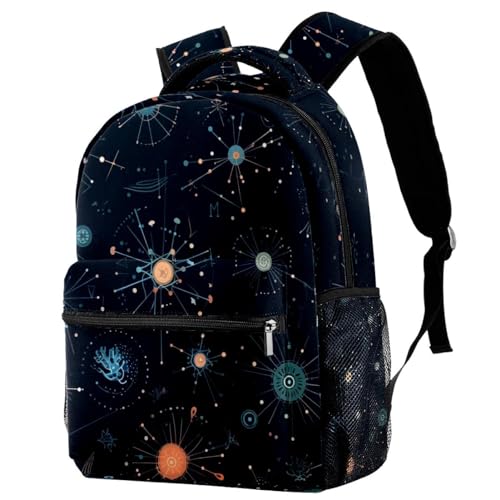 Sac à dos Vierge multicolore léger pour fille et garçon de dimensions 29.4x20x40cm