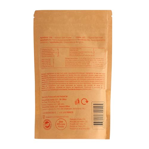 BanyanTree Foods Kashmiri Chilli Powder | Kashmiri Red Chilli Powder 200g~ All Natural | Premium Quality | Indian Origin