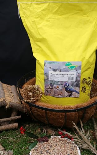 Anhaltiner Vier-Jahreszeiten-Futter 10 kg Vogelfutter Wildvogelfutter Ganzjahresfutter Streufutter