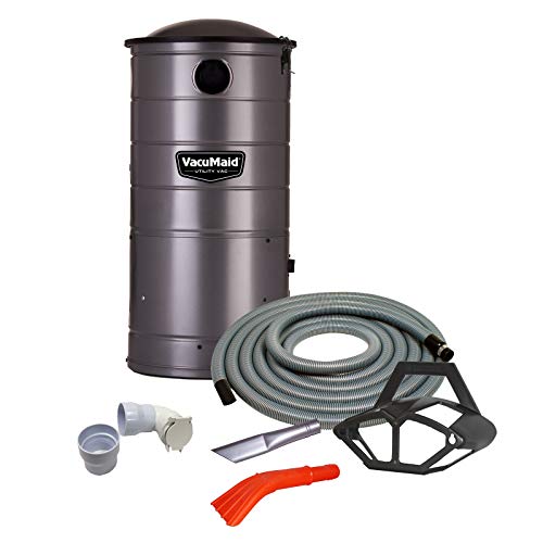 VacuMaid UV150CKP1 Extended Life Wall Mounted Commercial Vacuum with 50 ft. Car Care Kit (Unit and Kit Plus 1 Inlet)