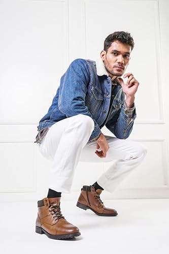 Image of Thomas Crick Ultimate Durable, Stylish, and Ready for The Outdoors Biker Boots