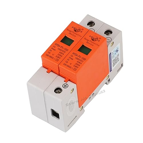 Protection contre les surtensions maison dispositif rail DIN DC 500V 2P SPD 40KA