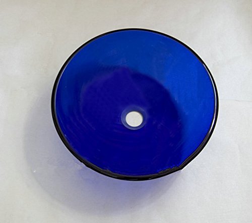 Lavabo en verre trempé Gowe vasque ronde artistique anti-rayures