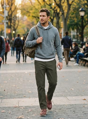 Image of Men's Cargo Pants Stretch Work Pants