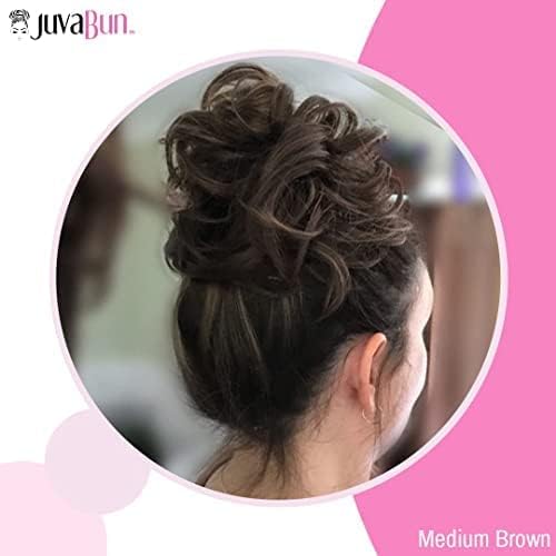 Miniatura 9 de Juvabun Coletero de pelo sintético 2.0 marrón medio para mujer