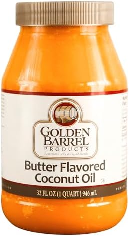 Golden Barrel Butter Flavored Coconut Oil (32 oz.)