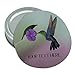 Personalized Custom Hummingbird 1 Line Round Rubber Non-Slip Jar Gripper Lid Opener