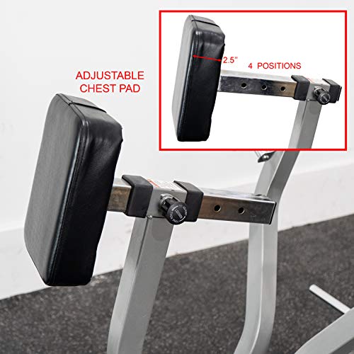 Valor Fitness CB-14 Adjustable Seated Row Machine - Plate Loaded -Independent Converging Arms-Multi Grip Positions with… - Image 8