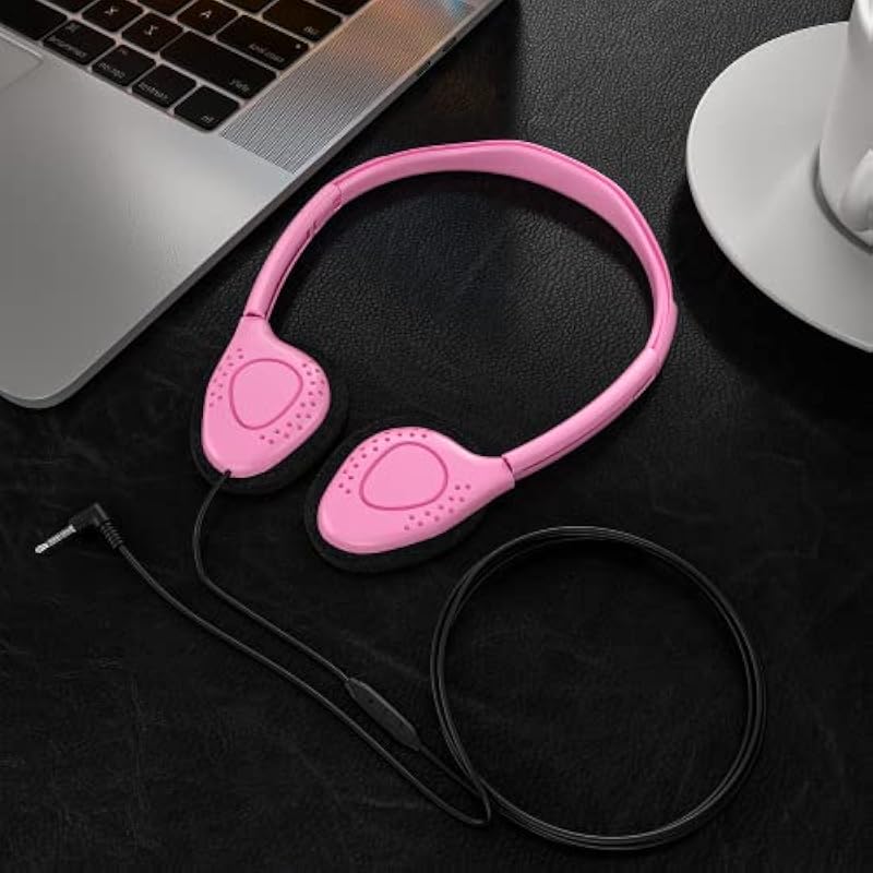 RedSkyPower Paquete de 300 auriculares con cable multicolor para niños, empaquetados individualmente, auriculares desechables con micrófono, ideales para estudiantes en el aula, bibliotecas, escuelas, mayoristas a granel 🥇✔️ ® A Pedido 🏆™