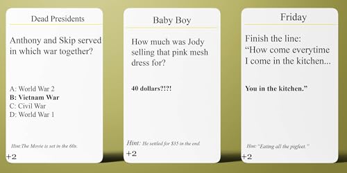 Role Call: Blackbuster Edition - Juego de Trivia para Adultos miniatura 2