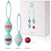 13AM Ejercitador Suelo Pélvico – Set de Bolas Chinas Kegel Balls Para Mujeres – Ejercitador Muscular con 6 Niveles de Intensidad desde Principiante a Avanzado, para Antes y Después del Embarazo