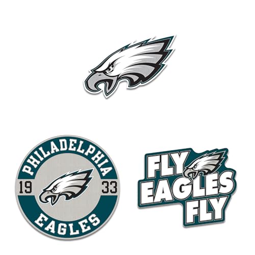 Broches NFL WinCraft lot de 3 pins le cadeau idéal pour les passionnés de football américain