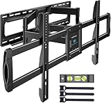 PERLESMITH Full Motion TV Wall Mount for 50”-90” TVs up to 165lbs, TV Mount Bracket with Dual...