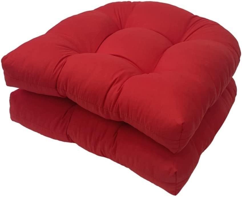 Chaises imperméables d'extérieur avec assise touffetée grand confort pour jardin