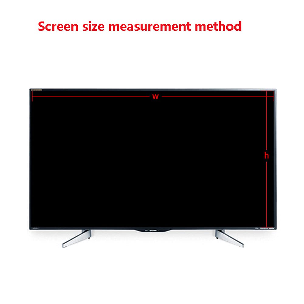 Pellicola Protettiva antiriflesso per TV da 70-75 Pollici, Pellicola Protettiva Opaca antiriflesso, Pellicola Anti-Impronta in Materiale Pet/antiriflesso per LCD, LED, OL,75