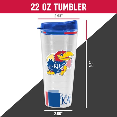 Image of Rico Industries NCAA Double Wall Tritan Tumbler 16oz or 22oz
