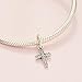 PANDORA Sparkling Cross Dangle - Compatible ME/Moments - Sterling Silver Charm with Cubic Zirconia - Gift with Gift Box