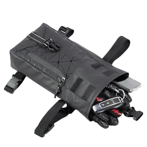 Thigh Bag - Waterproof Leg Pouch, Adjustable Hip Pack with 2L Storage Capacity, Weather Resistant Zippered Compartment, Ideal for Cycling Outdoor Riding Fishing Hunting Running