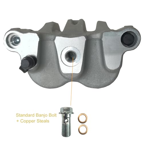 Image of Front Left Right Brake Caliper Set with Pads Compatible with Polaris Ranger 4X4 500 EFI 570 4X4 700 800 900 1000 HST RZR 4 800 900 1000 XP S4 XP GENERAL 1000 without Mounting Bracket 1911283