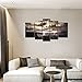 Grand Canyon Wall Art Painting Lightning Strikes in The Grand Canyon Dark Cloud Pictures Prints On Canvas Landscape The Picture Decor Oil for Home Modern Decoration Print for Kids Room