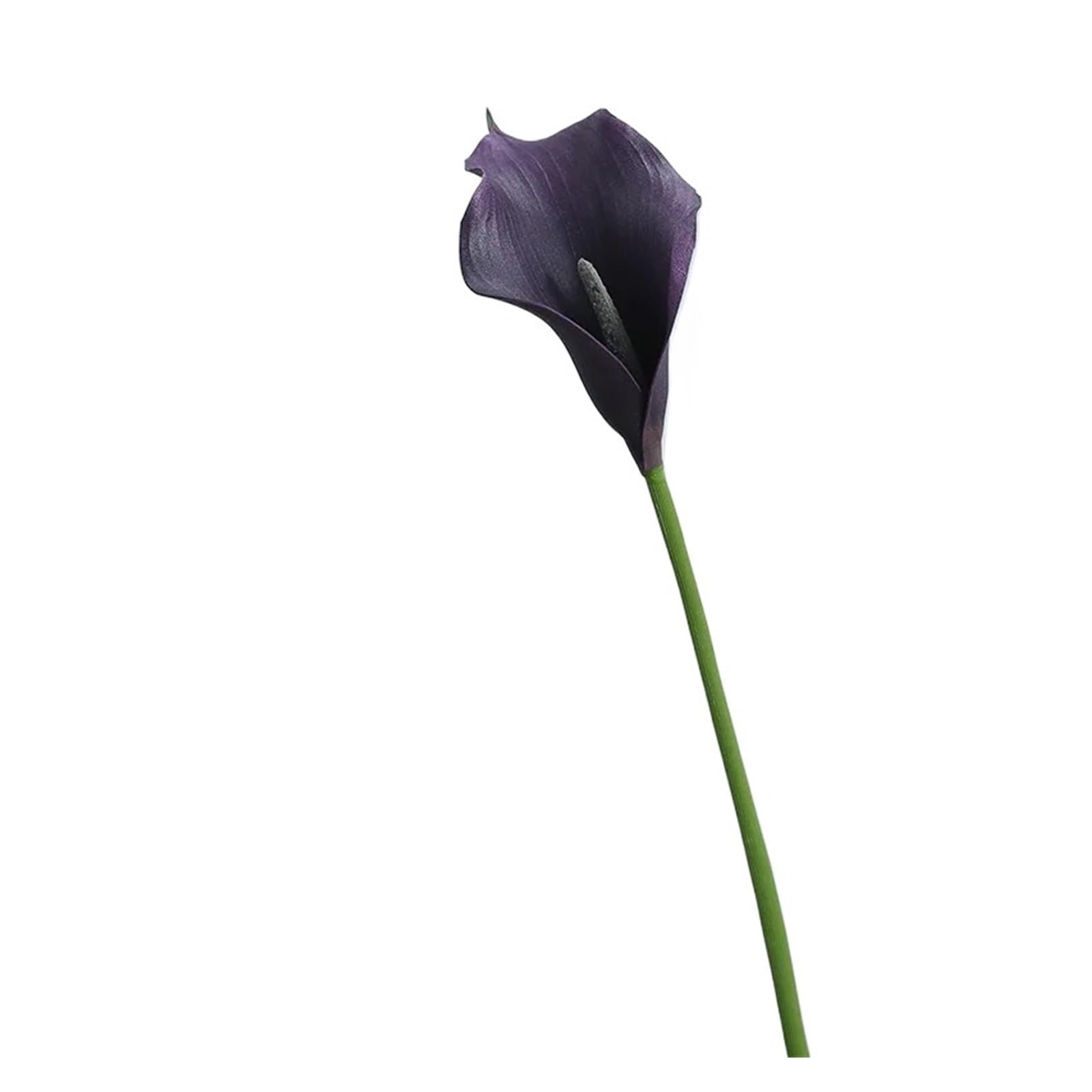 Casetlong 10Pcs Artificial Flowers Wedding Table Decor Bouquet Fake Home Room Party Flower Arrangement(52cm purple)