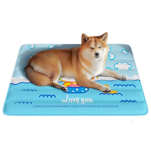 Tapis de refroidissement pour chiens lavable pour sol glissant de salon - 8