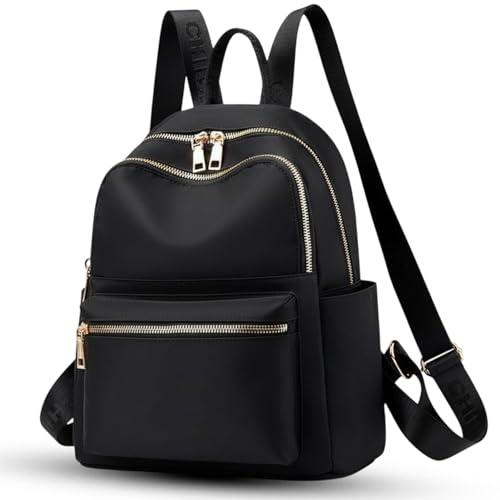 Image of Ethnic Style Waterproof Oxford Backpack for Women & Girls | Fashion Travel Canvas Look Nylon Bag | Large Capacity Printed Laptop Backpack for College