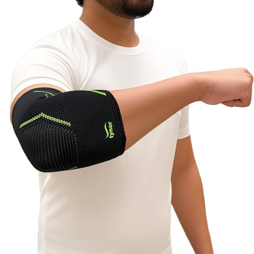 Image of TYNOR Elbow Support Air, Black & Green, Large, 1 Unit
