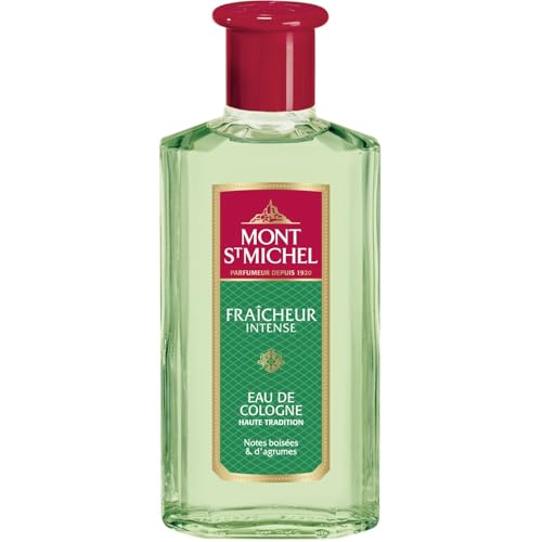 MONT SAINT MICHEL – Eau de Cologne Homme, Fraîcheur Dynamique et Longue Durée (Flacon 250mL) - Lot de 3 - vendu par Lot