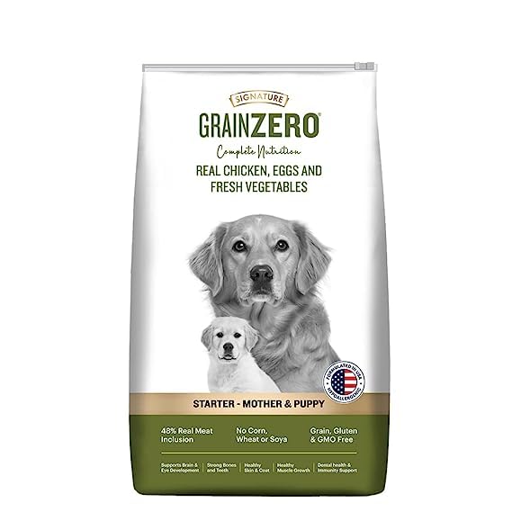 NISARG Grain Zero Signature Starter Mother & Puppy Dog Dry Food - 1.2 kg - Real Chicken, Eggs and Fresh Vegetables | Grain, Gluten & GMO Free (B0C96MCC6T) Amazon Price History, Amazon Price Tracker