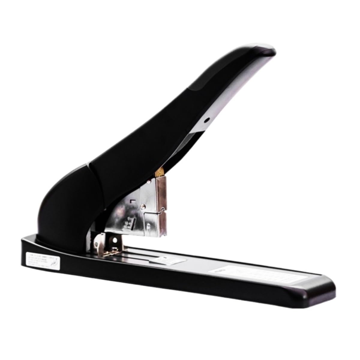 Cucitrice da Scrivania Bookmaker di Tipo Pesante con Dispositivo di Prenotazione Voucher Ispessito con Maniglia A Cuscino Spillatrici per Ufficio(Black)