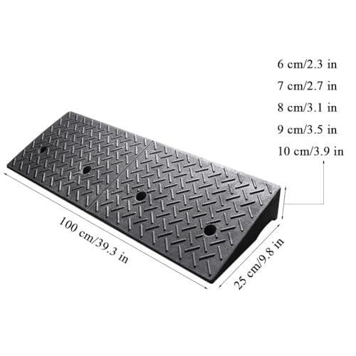 Rampa para bordillo para vehículo 4000LBS capacidad 9 cm miniatura 5