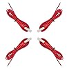 Globaldream 4 stuks 24 V 40 W verbeterde keramische cartridge verwarmingsdraad 1 m printer accessoires verwarmingsbuis voor printer