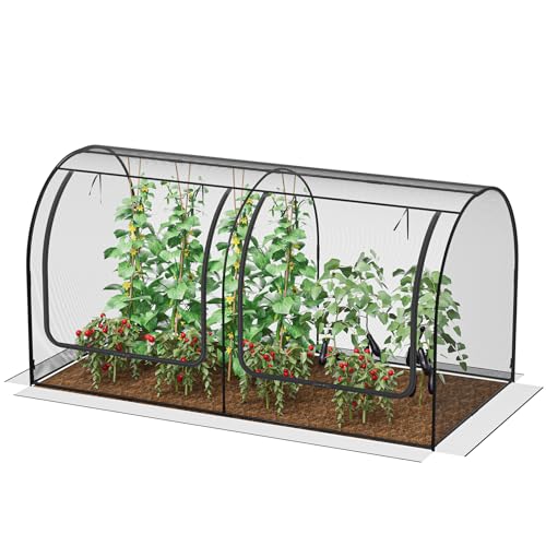 SPECILITE Garden Plant Netting Mesh Cover with Zipper