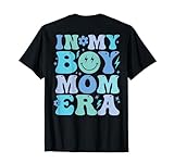 In My Boy Mom Era Groovy Boy mom Tee