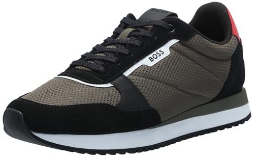 Image of BOSS Men's Kai Retro Low Profile Sneakers