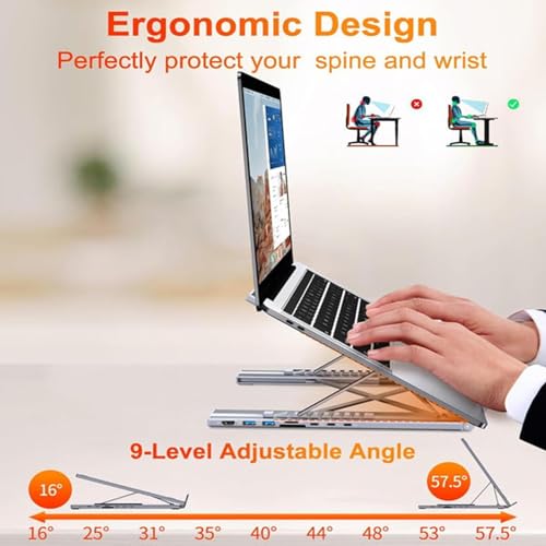 Support de hub USB C pour ordinateur portable résolvant le manque de ports PC - 7