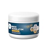 MED PRIDE Pure White Petroleum Jelly 15oz Skin Protectant & Moisturizer for Dry Skin, Chapped Lips, Diaper Rash, 100% White Petrolatum
