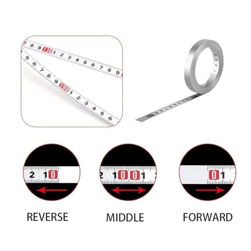 Cinta Métrica Adhesiva Acero Inox 5 m miniatura 4